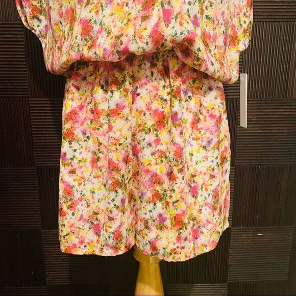 Aqua Brand watercolor floral romper NWT - Picture 3 of 9